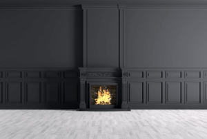 Luxury home construction fireplace Tampa